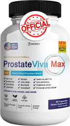 ProstateViva Max - Suplemento para la Próstata para Hombres (60 Cápsulas)