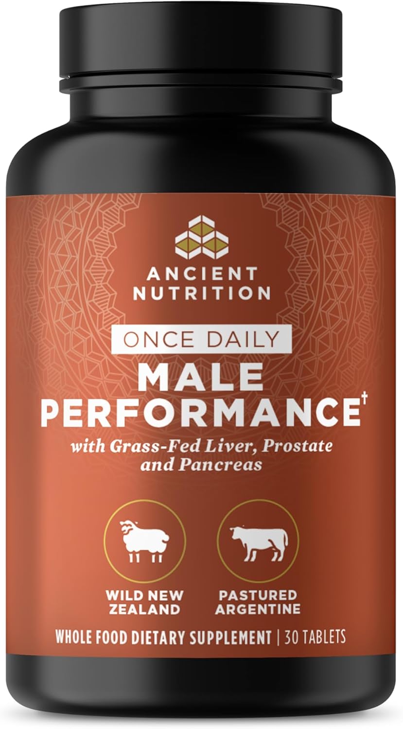 Ancient Nutrition Organ Supplements, Complejo de Órganos Grass-Fed y Silvestre, 30 Cápsulas