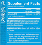 The Vitamin Shoppe Vitamina B12 1000mcg - 300 Comprimidos Sublinguales