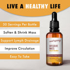 Dissolve Mass - Stasis Breaker - Tintura Herbal (Extracto Líquido) Fórmula Concentrada con Gotero, Mezcla de Hierbas TCM, 1 oz (Pack de 4)