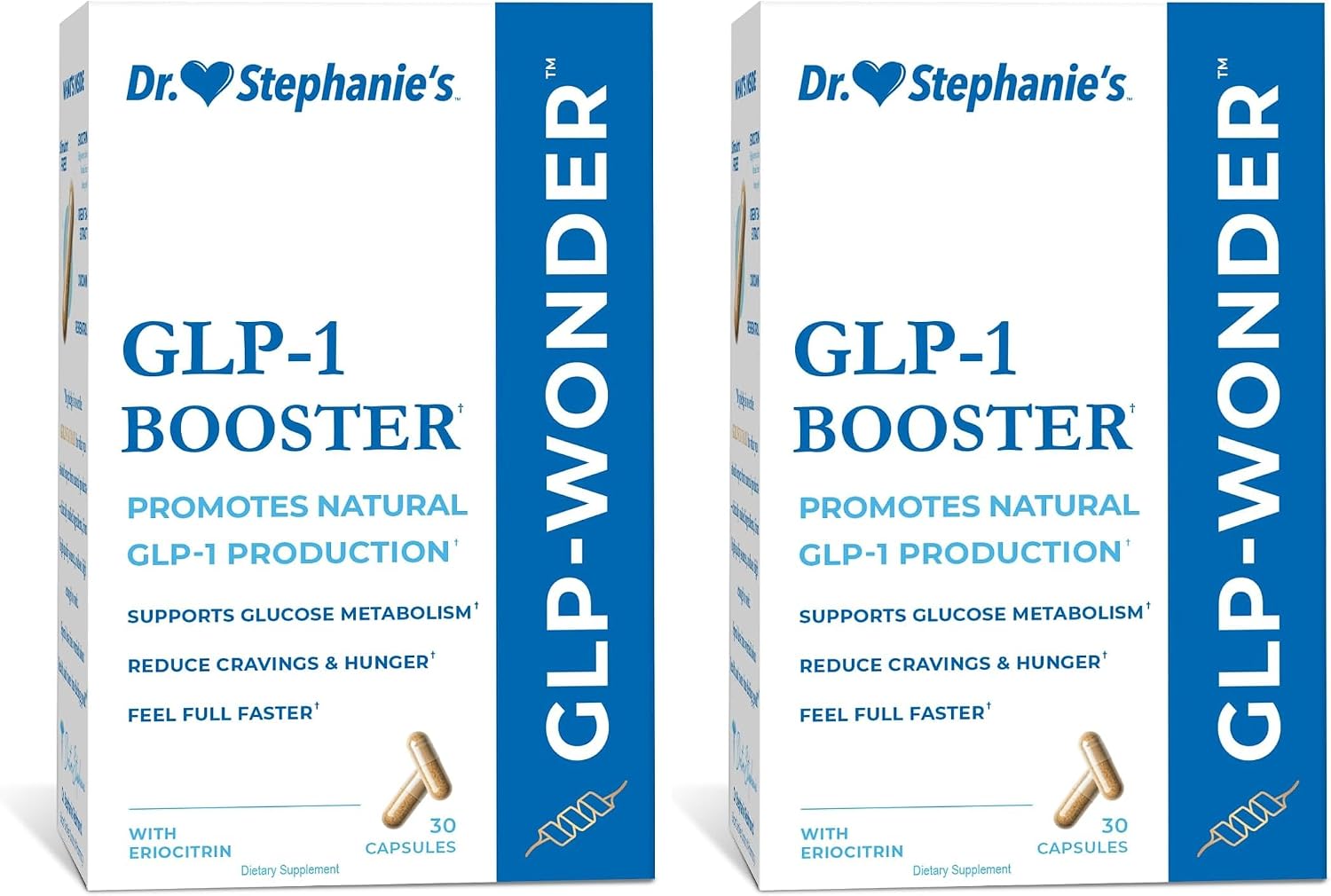 Pharmaganics Dr. Stephanie's GLP-Wonder - Suplemento Natural para Aumentar GLP-1