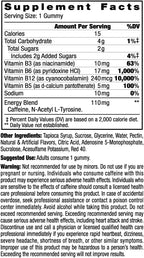 STACKER 2 Vitamina B12 10,000% - Gominolas de Energía - 6 Unidades