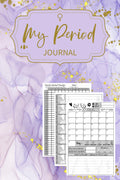 My Period Journal: Diario de Ciclo Menstrual para Chicas, Adolescentes y Mujeres | Agenda Mensual Sin Fechas de 4 Años (Rastreador de PMS y Menstruación) | Diseño de Portada en Acuarela