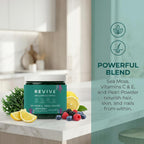 Balmbare Revive Gummies - Gominolas de Musgo Marino con Vitamina C y E, Aloe Vera y Perla - 60 Ud.