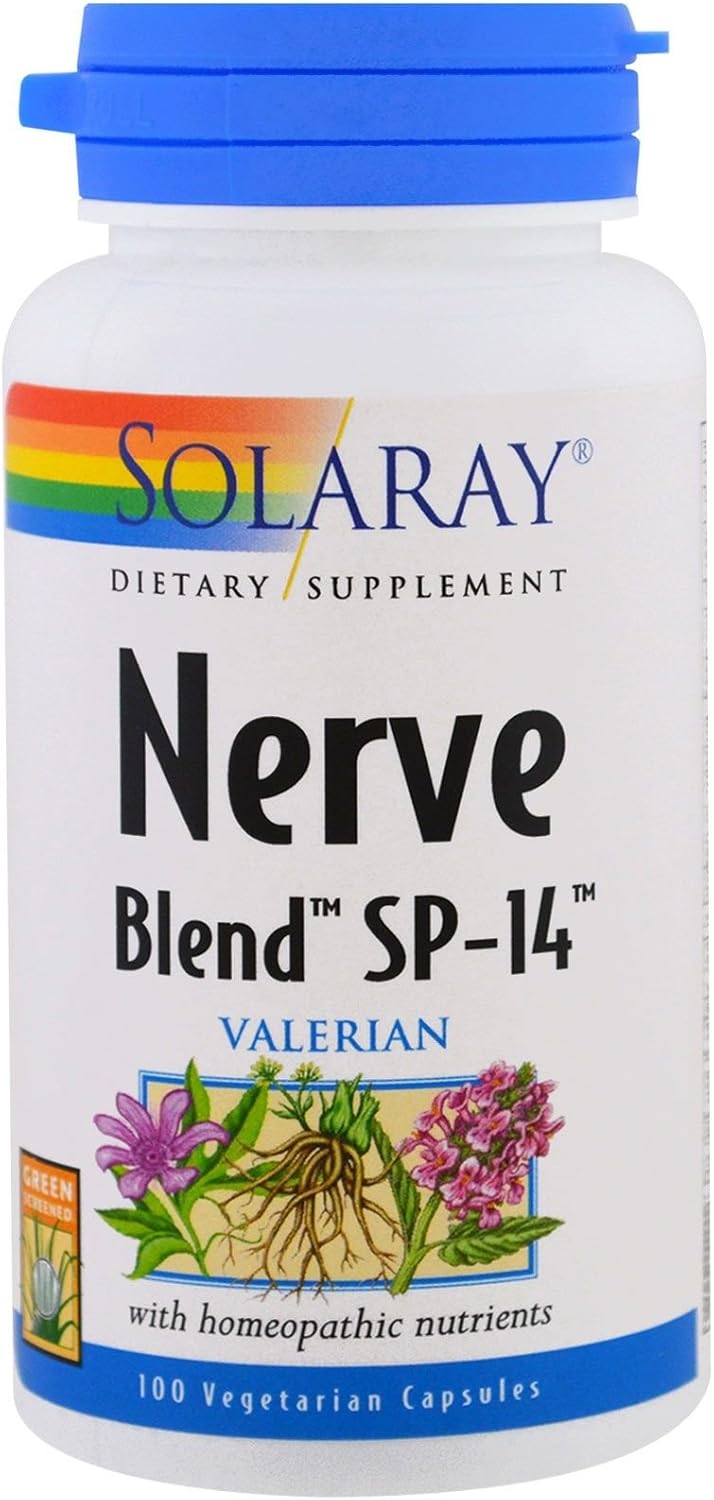SOLARAY Nerve Blend SP-14™, 100 VegCaps