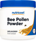 Nutricost Polen de Abeja en Polvo (227 g) - Sin Sabor, Sin Gluten, No GMO, Suplemento Alimenticio Vegetariano