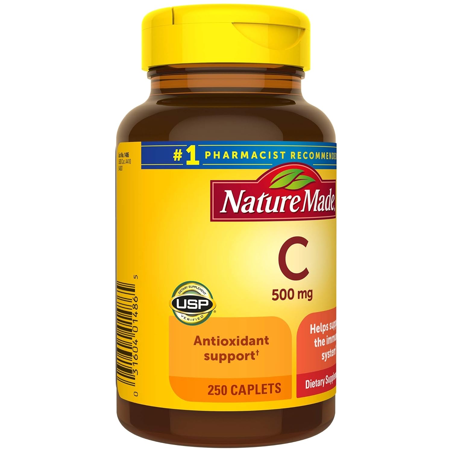 Nature Made Vitamina C 500 mg, 250 comprimidos