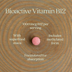 New Chapter Vitamina B12 Fermentada 1000 mcg - 60 Comprimidos