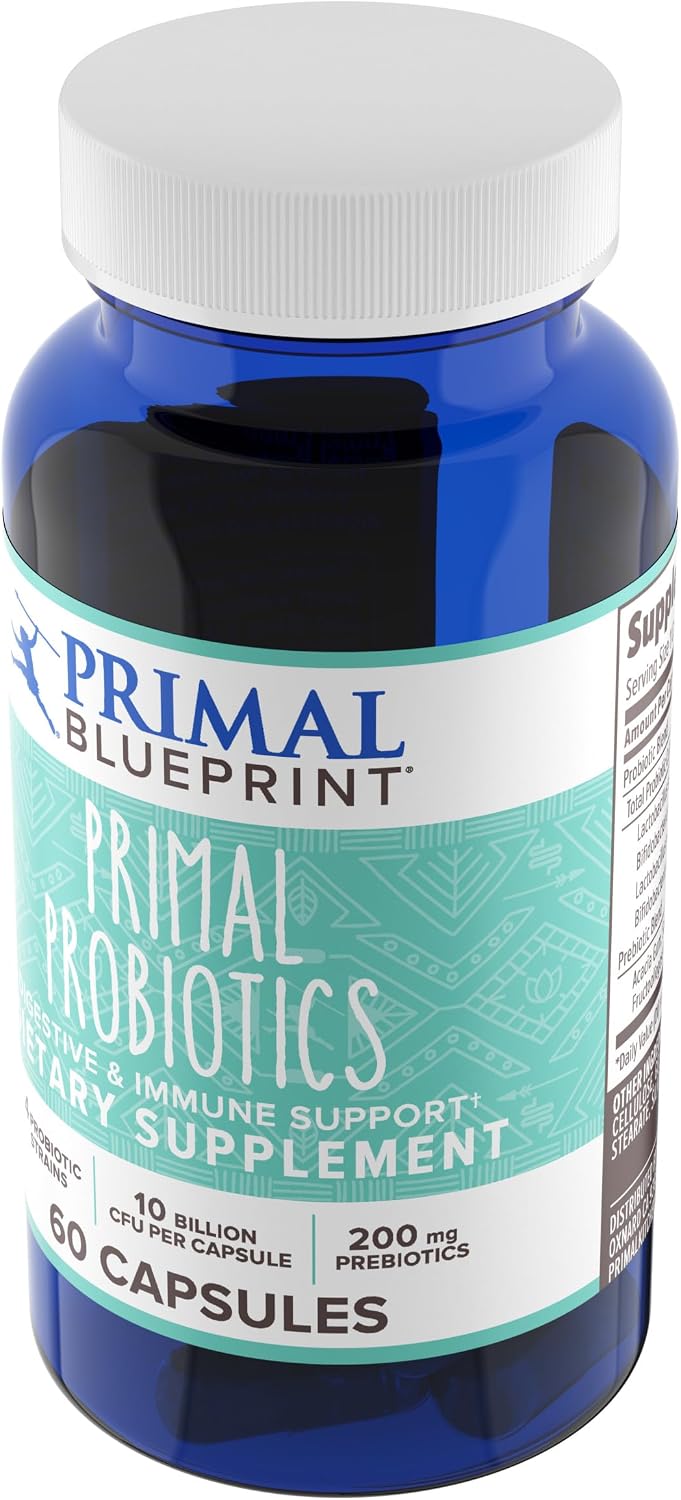Primal Blueprint Probióticos Primal, 60 cápsulas