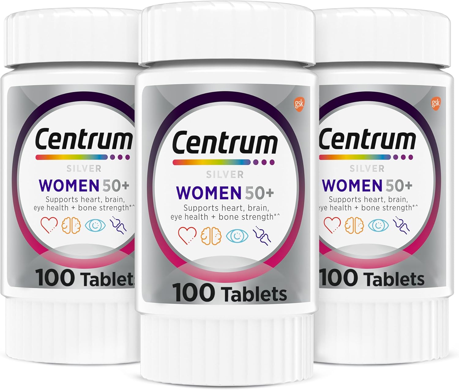 Centrum Silver Mujeres 50+ Multivitamínico 300 Comprimidos