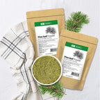 ONDAMGO Polvo Natural de Agujas de Pino 200g - 100% Hoja de Pino en Polvo