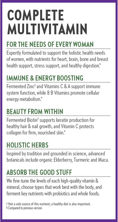 New Chapter Every Woman's One Daily Multivitamínico - 72 Comprimidos – Image 8