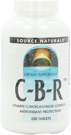 Source Naturals C-B-R - Vitamin C and Bioflavonoid Complex - 250 Tablets