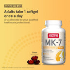 Jarrow Formulas MK-7 90 mcg, 90 Softgels - Vitamina K2 (Menaquinona-7)