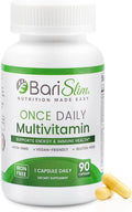 BariSlim Once Daily Multivitamínico Bariátrico Sin Hierro - 90 Cápsulas