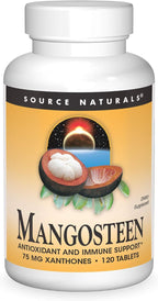 Source Naturals Mangostán 75 mg Xantonas - 120 Comprimidos