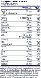 One A Day Multivitamínico Petites para Mujeres, 160 Comprimidos