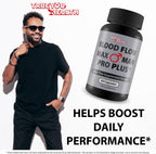 Blood Flow Max Man Pro Plus - Suplemento de Circulación para Hombres
