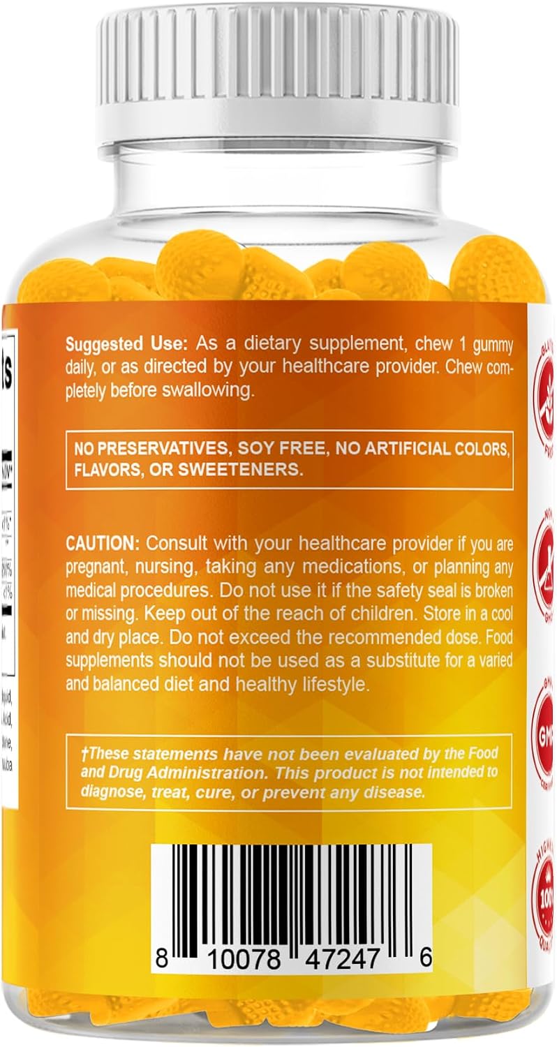 Vitamatic Vitamina D3 10000 IU Gomitas Sin Azúcar - 120 Unidades