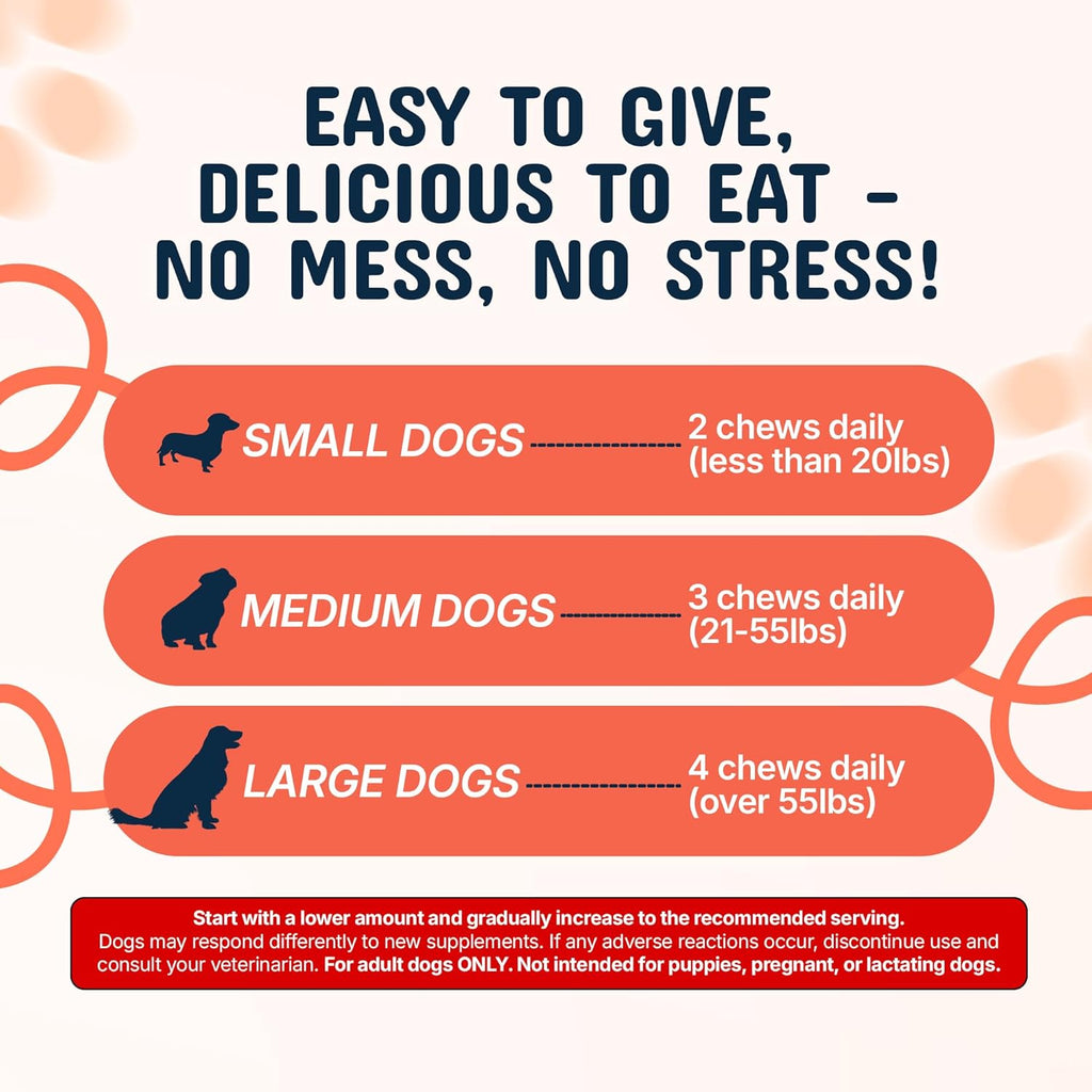 Pets are Kids Turkey Tail Mushroom for Dogs with Organic Real Turkey Tail™ - 8:1 Extract Mushroom Chews for Immune System Health, Gut, Skin & Joint Support - Reishi, Lion's Mane - 120 Chews