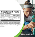 NaturesPlus Vitamina D3 400 UI - 90 Comprimidos Dispersables - Apoyo Óseo e Inmunitario