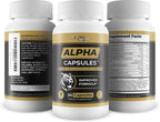 Alpha Capsules - Suplemento de Circulación Sanguínea para Hombres