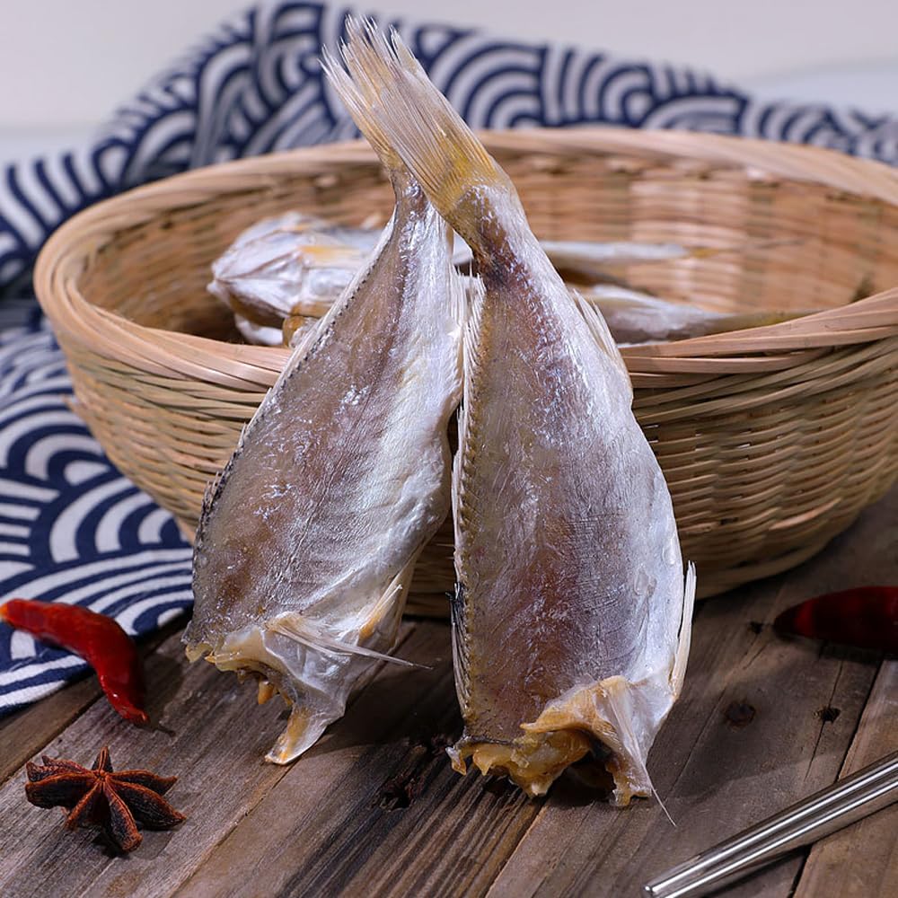CHEWYZ Pescado Seco - Corvina Amarilla Deshidratada (250 g)