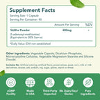 HealthyWayRx SAM-e 400 mg Cápsulas - S-Adenosilmetionina de Fácil Absorción (90 Cápsulas)