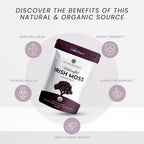 Red's Pure Botanicals Irish Sea Moss Orgánico – Chondrus Crispus Púrpura