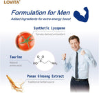 LOVITA Timed-Release B Complex for Men – 10 Vitamin Bs, Vegetarian Tablets (60 Count)