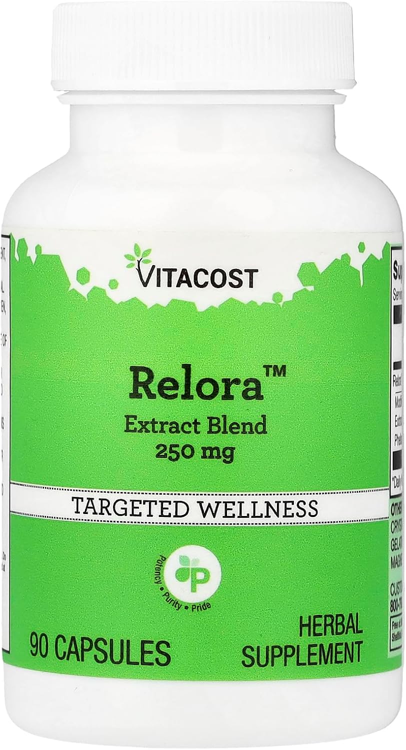 Vitacost Relora™ Extract Blend, 90 cápsulas