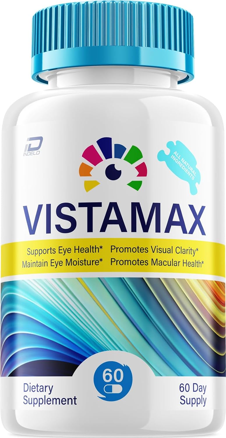 Vista Max Plus Eye Support Supplement – Cápsulas para la Salud Visual (60 Cápsulas)