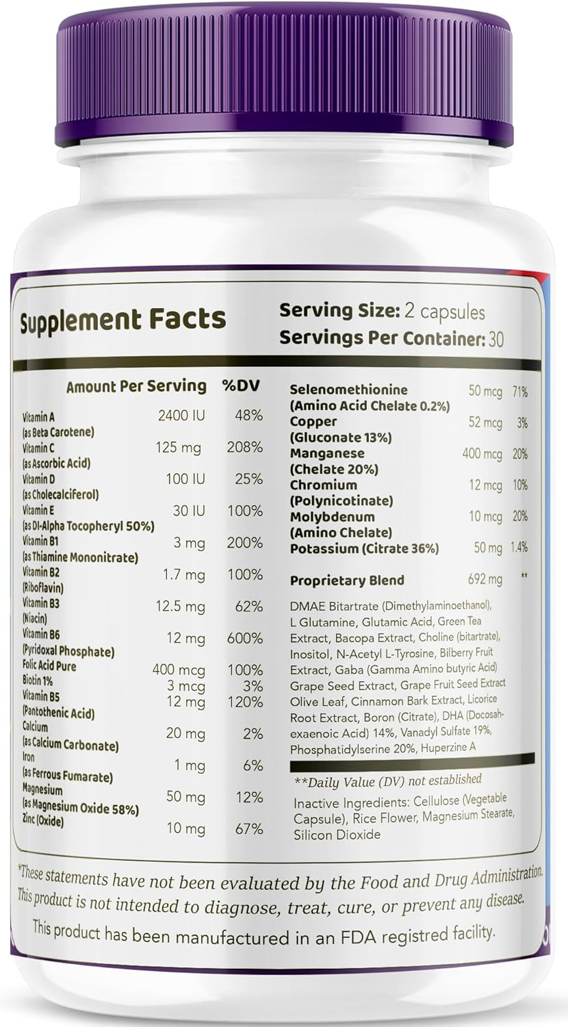 Synaptic XR Cápsulas - Complemento Alimenticio, 60 Cápsulas