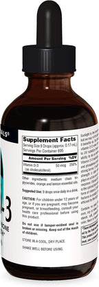Source Naturals Gotas de Vitamina D3 2000 UI - 118 ml
