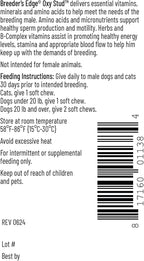 Breeder’s Edge Oxy Stud Multivitamínico para Perros y Gatos Pequeños (60 chews)