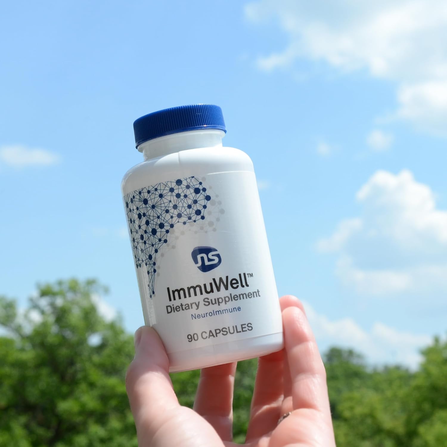 NeuroScience ImmuWell - 90 Cápsulas - Complemento Inmunológico y Cognitivo con Vitamina C, Zinc y Saúco