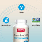 Jarrow Formulas Theanine 100 mg, 60 Cápsulas