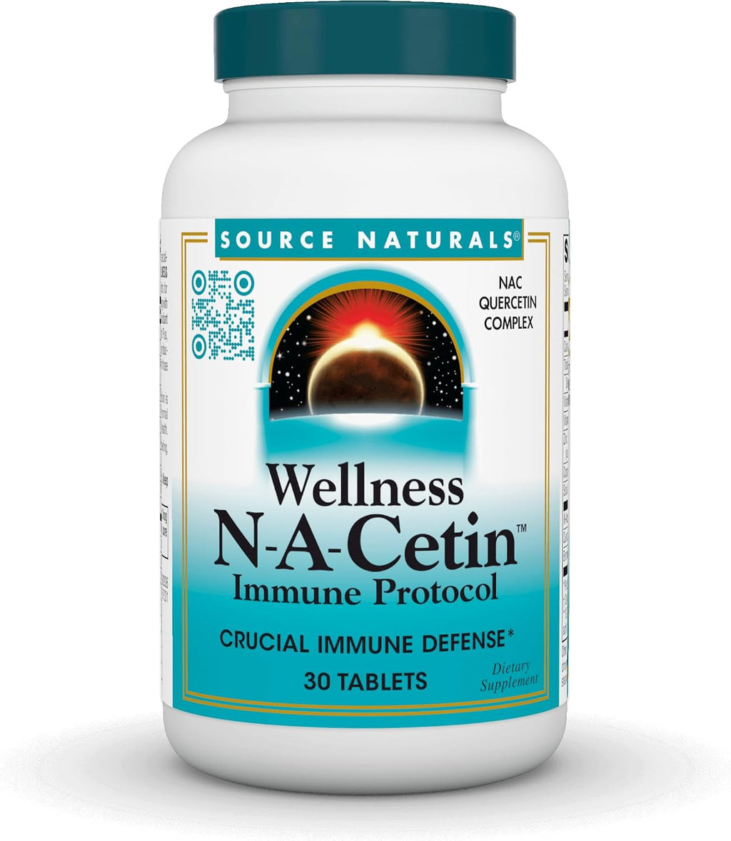 Source Naturals Wellness N-A-Cetin Immune Protocol - 30 Comprimidos