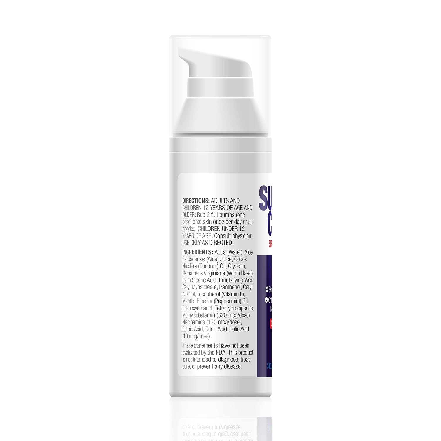 Vita Sciences Super B12 Cream - Crema Tópica de Vitamina B12 con Metilcobalamina Bioactiva
