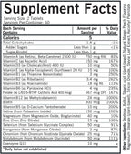 Kirkman - Multivitamínico y Mineral Infantil - 120 Cápsulas - con 5-MTHF - Hipoalergénico