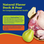YoYoBay Multivitamínico Masticable para Perros - 180 Comprimidos Sabor Pato y Pera - Vitaminas A, B, C, D, E
