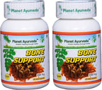 Planet Ayurveda Bone Support, 500mg Cápsulas Vegetales - 2 Frascos