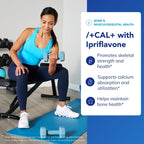 Pure Encapsulations +Cal+ with Ipriflavone | Mineral, Vitamin, and Herbal Supplement for Bone Health | 351 Capsules