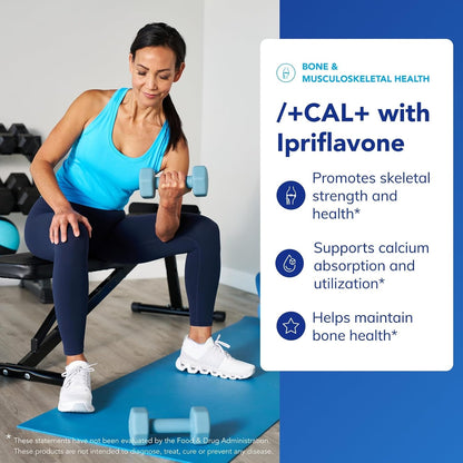 Pure Encapsulations +Cal+ con Ipriflavona | Complemento mineral, vitamínico y herbal para la salud ósea | 351 cápsulas – Image 3