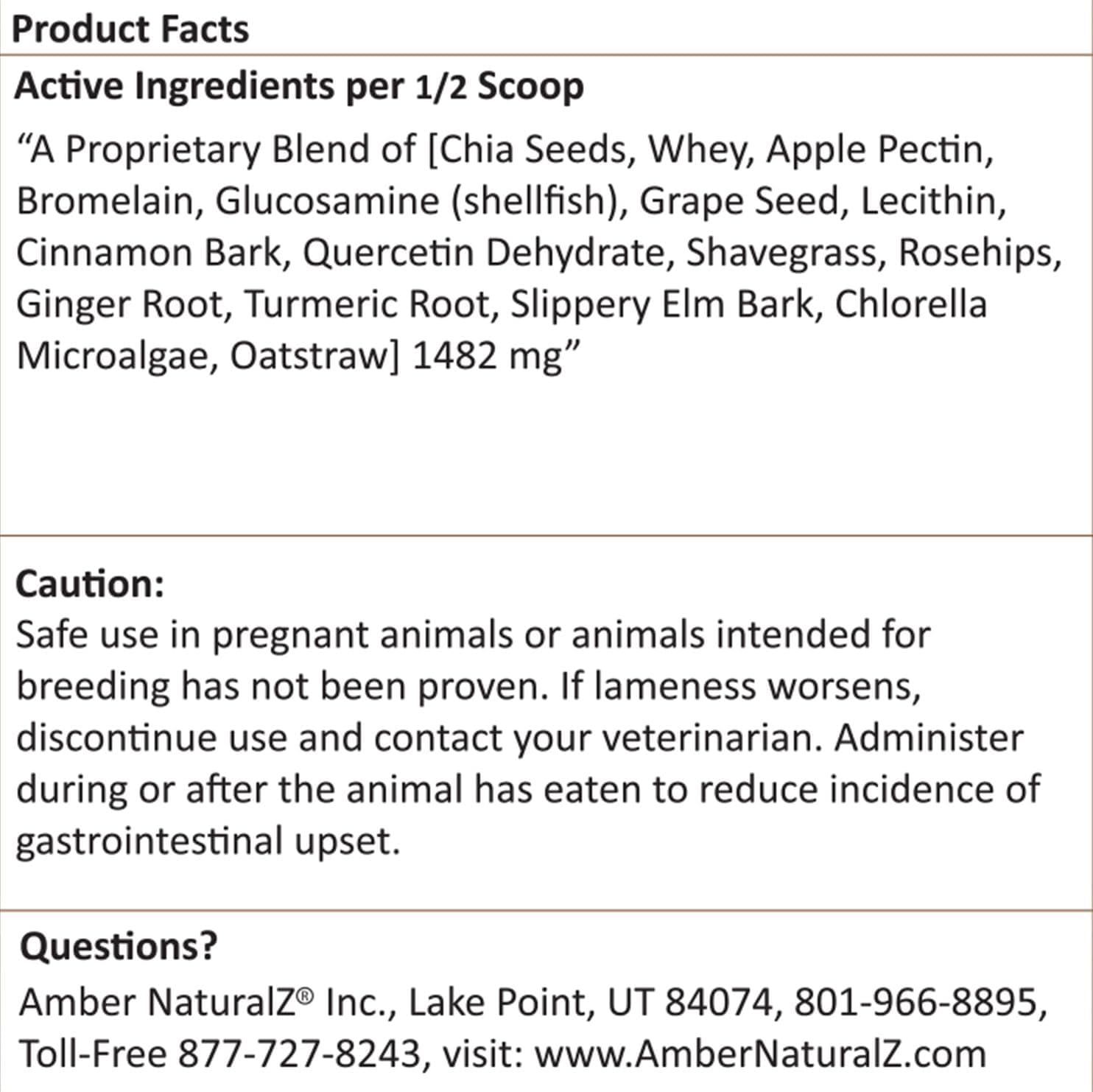 Amber NaturalZ Carticil Plus Suplemento Herbal para Perros - Soporte Multi-Sistema para Articulaciones, Digestión e Inmunidad - Ayuda Natural para el Bienestar y Vitalidad - 30 días para Perros Medianos