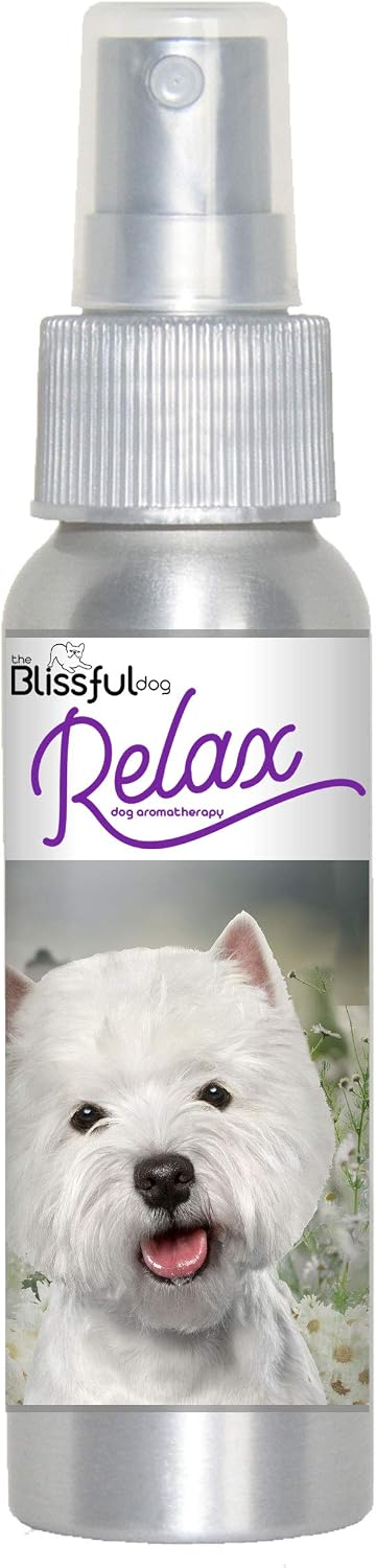 The Blissful Dog Spray de Aromaterapia Relax para Perros West Highland White Terrier - Alivia la Ansiedad Canina