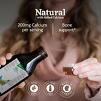 Floradix Liquid Calcium - 200 mg per dose - Supplement for Bones and Teeth