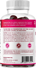 Vitamatic Gominolas de Remolacha con B6, B12, Semilla de Uva, Granada y Niacinamida – 60 Gominolas