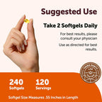 Micro Ingredients Vitamin E 1000 IU (450 mg) Per Serving, 240 Softgels | Daily Vitamin E Supplement | 4-Month Supply | Non-GMO, Gluten Free