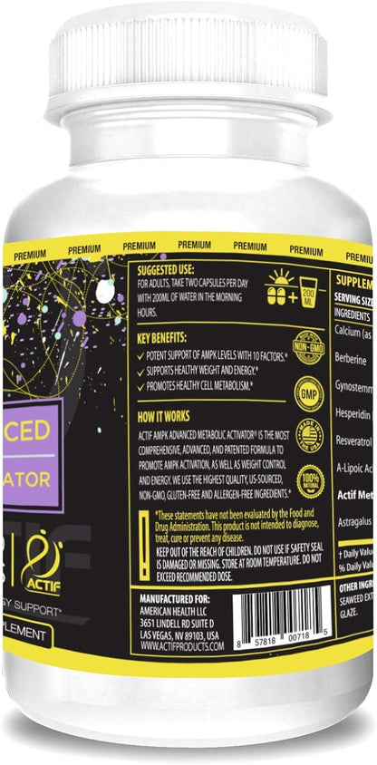 Actif AMPK Advanced Metabolic Activator con – Hesperidina: Un flavonoide cítrico con propiedades antioxidantes que – Image 3